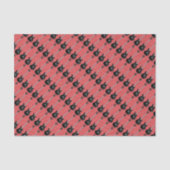 Rock Star Verjaardag Jongen Tissuepapier (Voorkant)