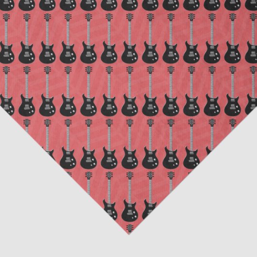 Rock Star Verjaardag Jongen Tissuepapier (Detail)