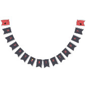 Rock Star Verjaardag Jongen Vlaggetjes (Alle)