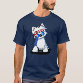 Rock Star Westie T-Shirt (Voorkant)