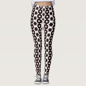 Rock Star Zwart & Wit XS-XL_Leggings Leggings (Voorkant)