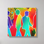 Rock Stars Canvas Afdruk (Voorkant)