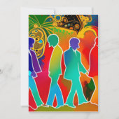 Rock Stars Feestdagenkaart (Voorkant)