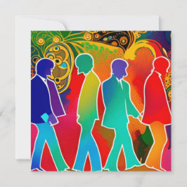 Rock Stars Feestdagenkaart