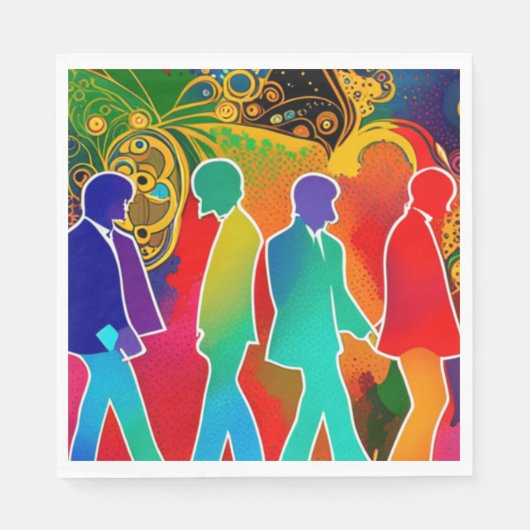 Rock Stars Servet (Voorkant)