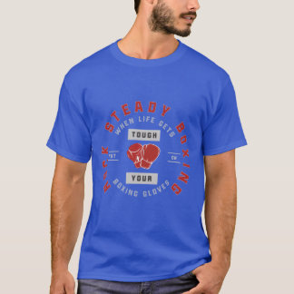 Rock Steady Boing ParkinsonS Als het Leven een Jon T-shirt