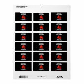 Rock Steady Boksen Knock Out Parkinson  Etiket (Full Sheet)