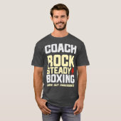 Rock Steady Boxing Coach Beat Parkinsons T-shirt (Voorkant volledig)