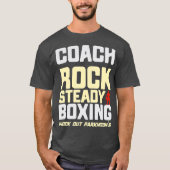 Rock Steady Boxing Coach Beat Parkinsons T-shirt (Voorkant)