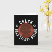 Rock Steady Boxing Coach Kaart (Gele Bloem)