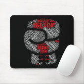 Rock Steady Boxing Glove Parkinsons Muismat (Met muis)