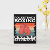 Rock Steady Boxing heeft het bewustzijn van Parkin Kaart (Gele Bloem)