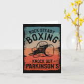 Rock Steady Boxing heeft het bewustzijn van Parkin Kaart (Gele Bloem)