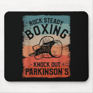 Rock Steady Boxing heeft het bewustzijn van Parkin Muismat