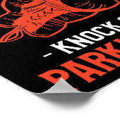 Rock Steady Boxing heeft het bewustzijn van Parkin Poster (Hoek)