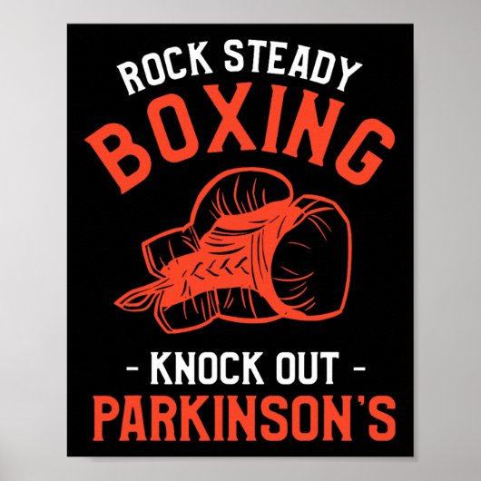 Rock Steady Boxing heeft het bewustzijn van Parkin Poster (Voorkant)