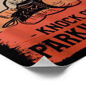 Rock Steady Boxing heeft het bewustzijn van Parkin Poster (Hoek)