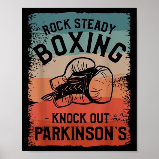Rock Steady Boxing heeft het bewustzijn van Parkin Poster (Voorkant)