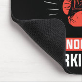 Rock Steady Boxing Knock uit Parkinson Boxer Muismat (Hoek)