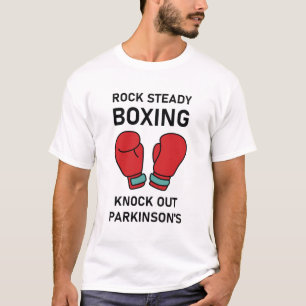Rock Steady Boxing Knock uit Parkinson T-shirt