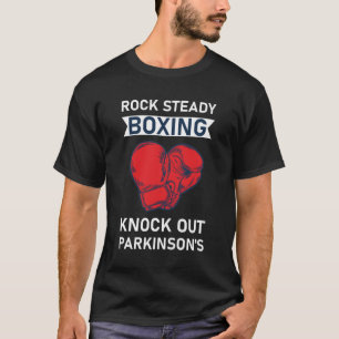 Rock Steady Boxing Knock uit Parkinson T-shirt