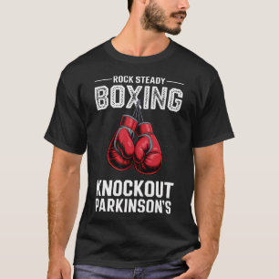 Rock Steady Boxing Knockout Parkinsons T-shirt