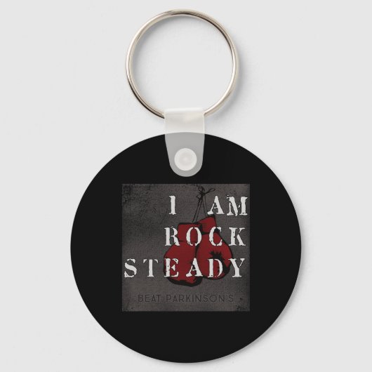 Rock Steady Boxing Parkinson's 1 Sleutelhanger (Voorkant)
