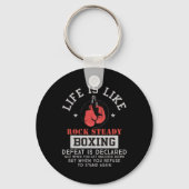 Rock Steady Boxing Parkinson's 2 Sleutelhanger (Voorkant)