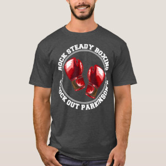 ROCK STEADY BOXY KNOCK OUT PARKINSONS FIGHTER T-SHIRT
