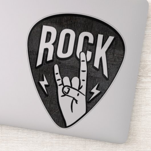 Rock, Stijl, Koel, sticker (Detail)