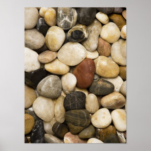 Rock Stone Background — Gepersonaliseerd Sjabloon Poster