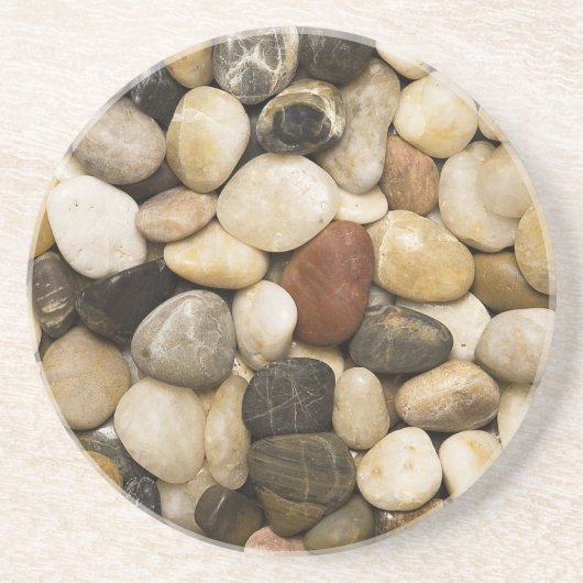 Rock Stone Background — Gepersonaliseerd Sjabloon Zandsteen Onderzetter (Voorkant)
