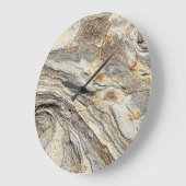 Rock Stone Texture Large Clock Grote Klok (Hoek)