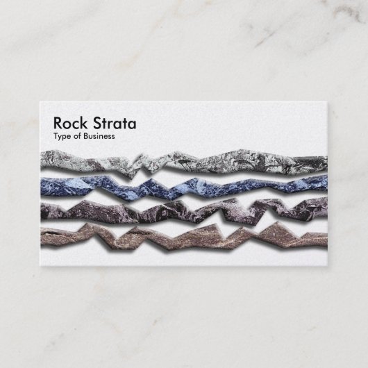 Rock Strata 03 - Pearl Visitekaartje (Voorkant)