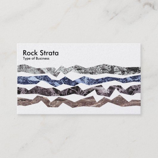 Rock Strata - Platinum Visitekaartje (Voorkant)