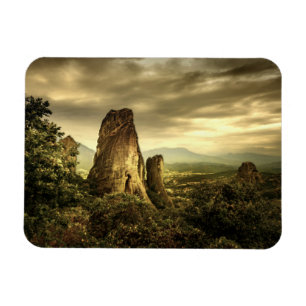 Rock Sunset in Griekenland Magneet