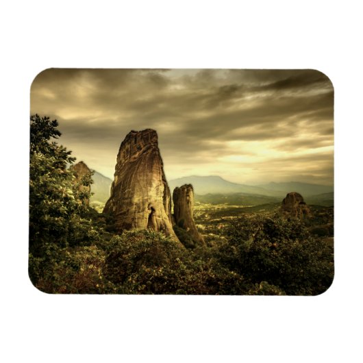 Rock Sunset in Griekenland Magneet (Horizontaal)