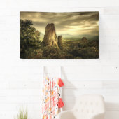 Rock Sunset in Griekenland Spandoek (Insitu)