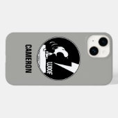Rock T - shirts | Snoopy Howling | Jouw namen toev Case-Mate iPhone Case (Achterkant (horizontaal))