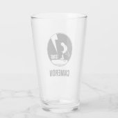 Rock T - shirts | Snoopy Howling | Jouw namen toev Glas (Achterkant)