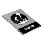 Rock T - shirts | Snoopy Howling | Jouw namen toev Notitieboek (Rechterzijde)