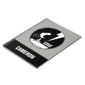 Rock T - shirts | Snoopy Howling | Jouw namen toev Notitieboek (Linkerzijde)