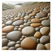 Rock Tegels voor een rustig landschap Tegeltje (Voorkant)