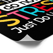 Rock Test Teacher Test Day Testing Day Poster (Hoek)