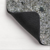 Rock Texture Grey Granite met Moss Muismat (Hoek)