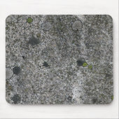 Rock Texture Grey Granite met Moss Muismat (Voorkant)