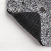 Rock Texture Grey Granite met roze details Muismat (Hoek)