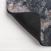 Rock Texture Pinkish Custom Text Muismat (Hoek)