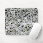 Rock Texture White Granite Muismat (Met muis)