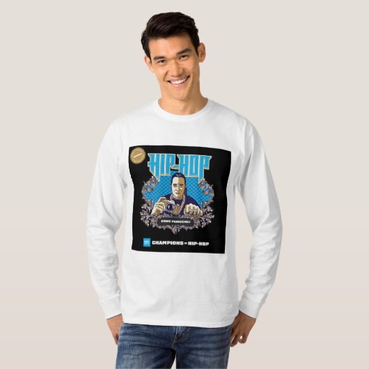 Rock the Bells Kampioenen van HIP-HOP L/S T-shirt (Voorkant volledig)